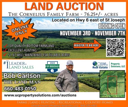 Land for sale in Buchanan County, Missouri