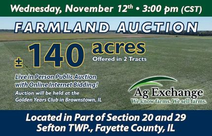 Farm and Ranch for sale in Fayette County, Illinois