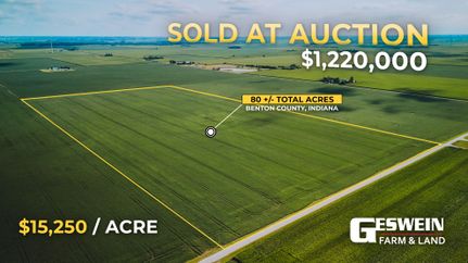 Undeveloped Land in Benton County, Indiana