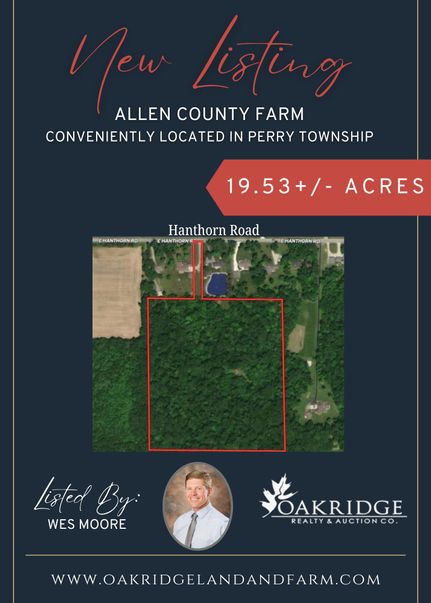 Land for sale in Allen County, Ohio