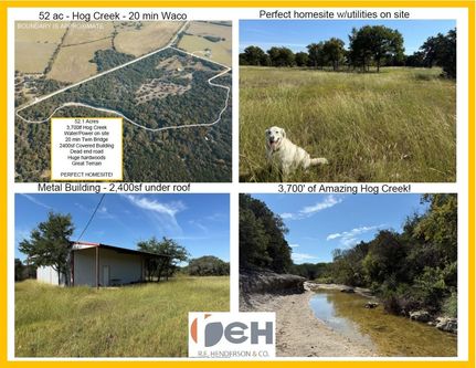 Farm and Ranch for sale in Bosque County, Texas