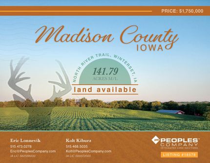 Farm and Ranch in Madison County, Iowa