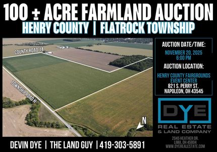 Farm and Ranch for sale in Henry County, Ohio