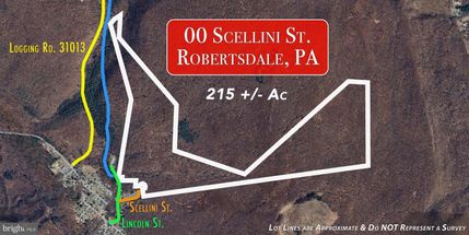 Land for sale in Huntingdon County, Pennsylvania