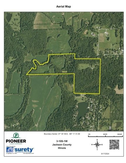 Hunting Property for sale in Jackson County, Illinois