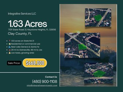 Land for sale in Clay County, Florida