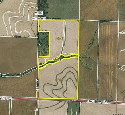 Undeveloped Land for sale in Pottawattamie County, Iowa
