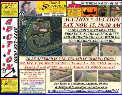 Lakefront Property for sale in Nicholas County, Kentucky