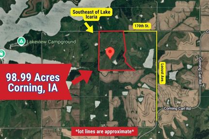 Undeveloped Land for sale in Adams County, Iowa