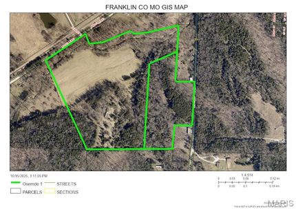 Undeveloped Land for sale in Franklin County, Missouri