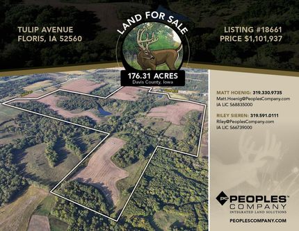 Farm and Ranch for sale in Davis County, Iowa