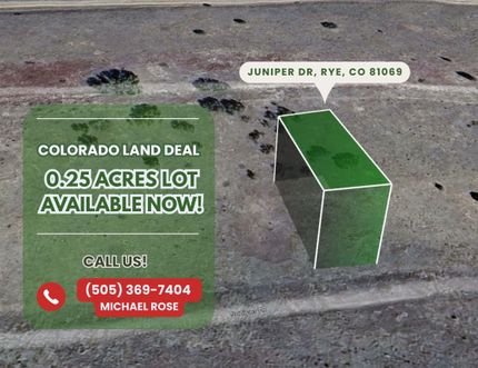 Land for sale in Pueblo County, Colorado