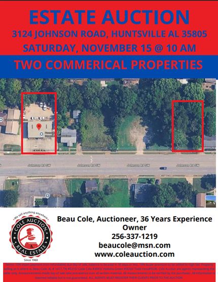 Land for sale in Madison County, Alabama