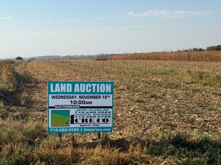 Land for sale in Osceola County, Iowa