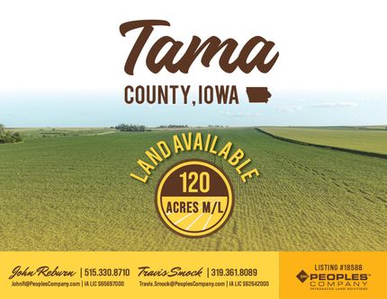 Land for sale in Tama County, Iowa