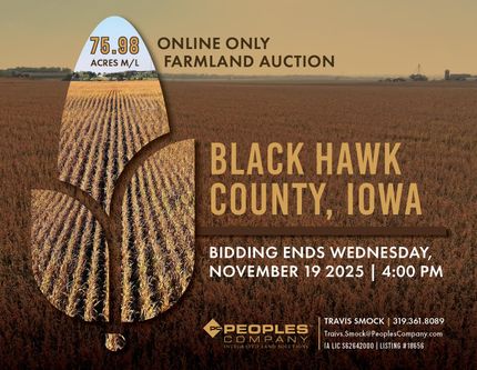Land for sale in Black Hawk County, Iowa
