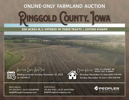 Farm and Ranch for sale in Ringgold County, Iowa