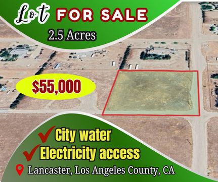 Homesite for sale in Los Angeles County, California