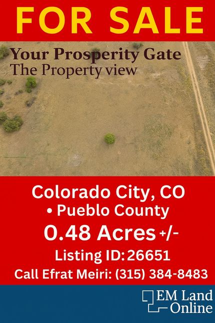 Land for sale in Pueblo County, Colorado