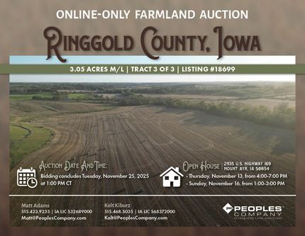 Farm and Ranch for sale in Ringgold County, Iowa