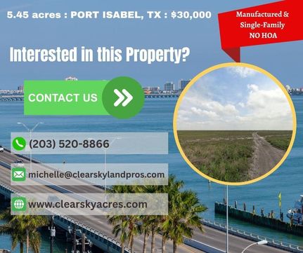 Land for sale in Cameron County, Texas
