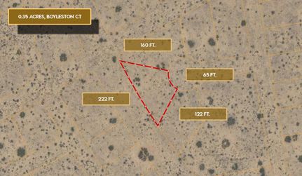 Homesite for sale in El Paso County, Texas
