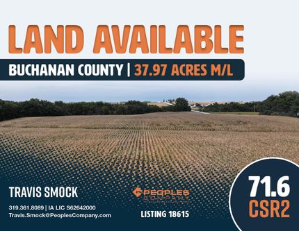 Land for sale in Buchanan County, Iowa