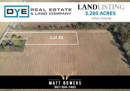 Land for sale in Allen County, Ohio