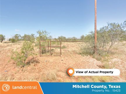Land for sale in Mitchell County, Texas