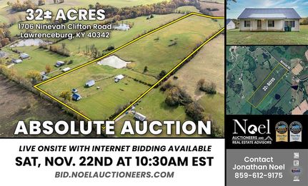 Farm and Ranch for sale in Anderson County, Kentucky