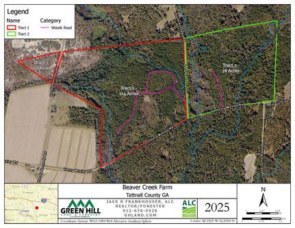 Land for sale in Tattnall County, Georgia