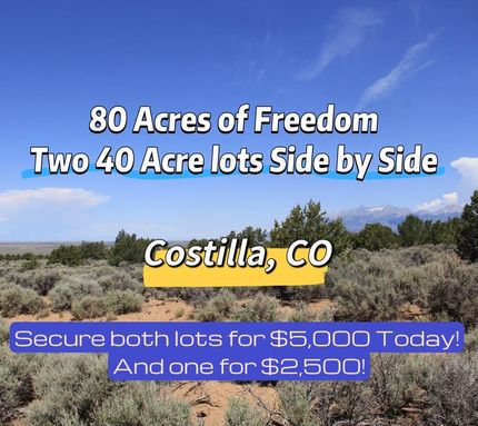 Undeveloped Land for sale in Costilla County, Colorado
