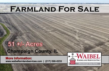 Land for sale in Champaign County, Illinois