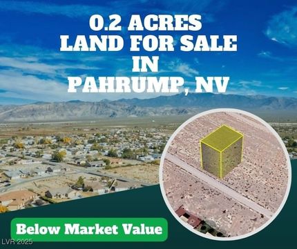 Homesite for sale in Nye County, Nevada