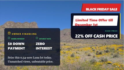 Homesite for sale in Luna County, New Mexico