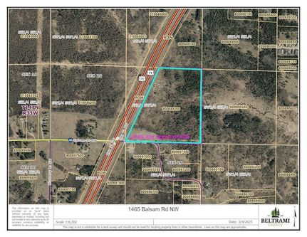 Undeveloped Land for sale in Beltrami County, Minnesota