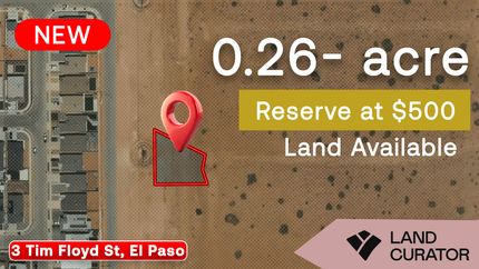 Undeveloped Land for sale in El Paso County, Texas