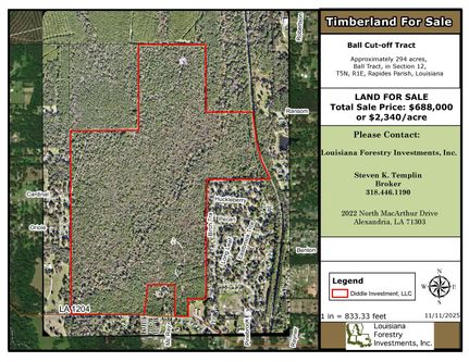 Timberland Property for sale in  , Louisiana