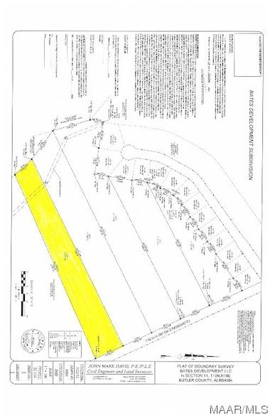 Land for sale in Butler County, Alabama