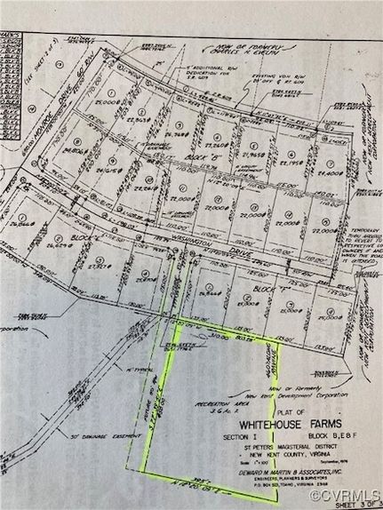 Land for sale in New Kent County, Virginia