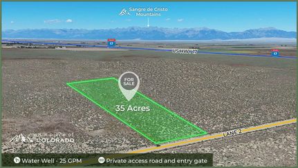 Land for sale in Alamosa County, Colorado