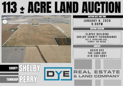 Farm and Ranch for sale in Shelby County, Ohio