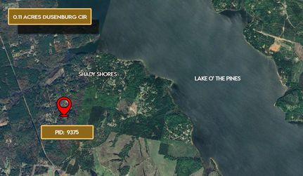 Homesite for sale in Marion County, Texas