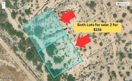 Homesite for sale in El Paso County, Texas