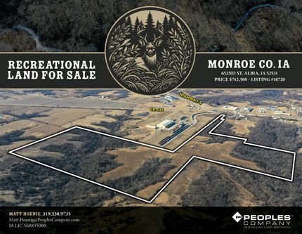 Timberland Property for sale in Monroe County, Iowa