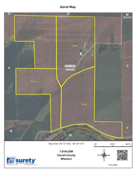 Land for sale in Carroll County, Missouri