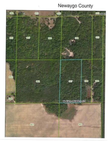 Land for sale in Newaygo County, Michigan