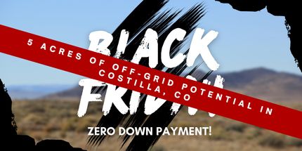 Land for sale in Costilla County, Colorado