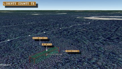 Undeveloped Land for sale in Liberty County, Texas