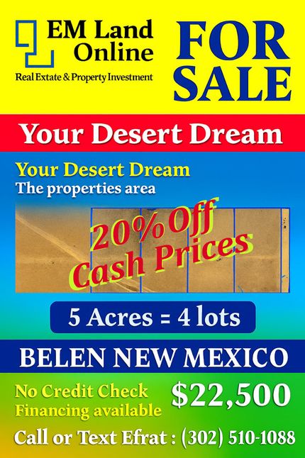 Land for sale in Valencia County, New Mexico